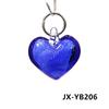2 Stück Mini Glas Herz Form Anhänger Winzig Süß Liebe Anhänger Für DIY Bastelbedarf Hochzeitsdeko Valentinstagsgeschenke für Freunde