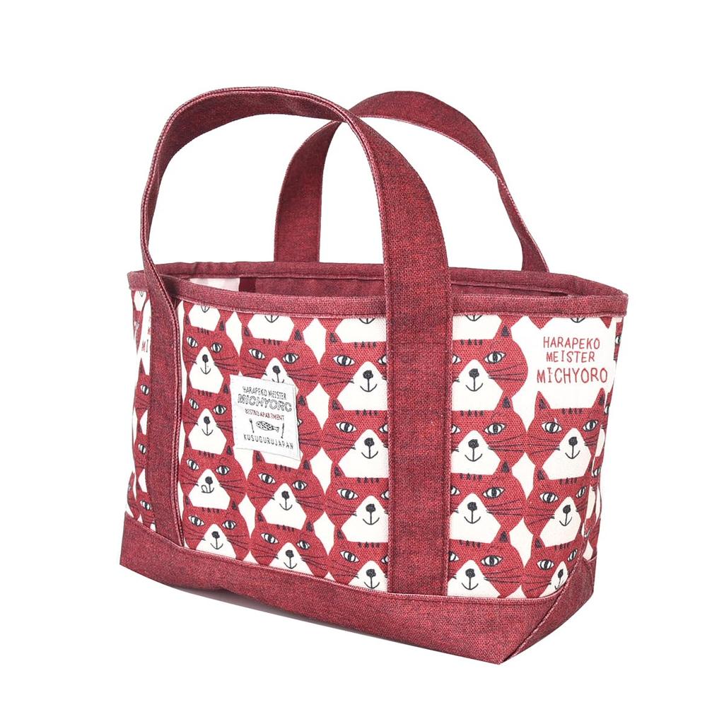 [Kusuguru Japan] Michoro Lidded Horizontal Bag RD