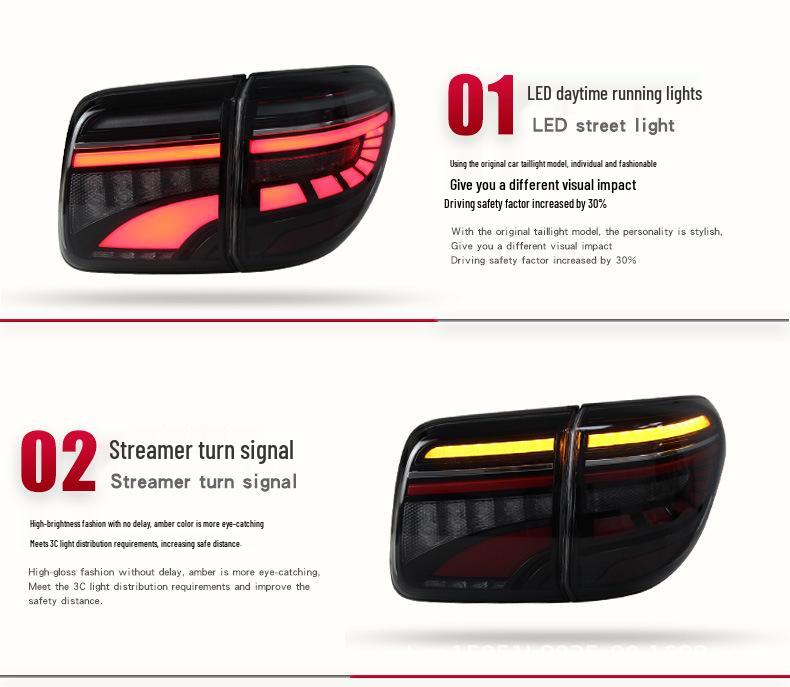 12-19 Patrol Y62 LED Taillight Assembly with Sequential Turn Signal