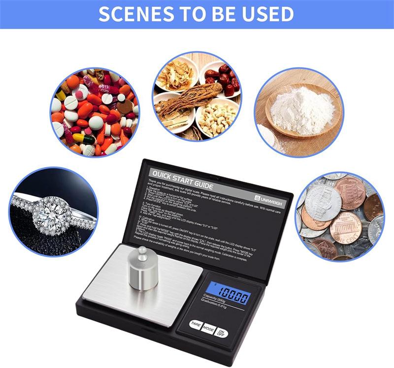 High Precision 0.01g Mini Pocket Gram Scale for Jewelry and Gold