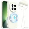 Liquid Silicone Skin Feel Case For Magic 8/7/6 Pro Lite Honor 600/500/400 Pro Lite Smart X9D X9B X9C X8B X8C Magnetic Cover