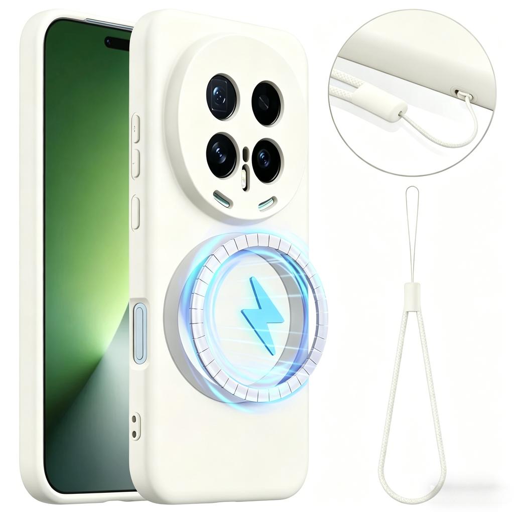 Liquid Silicone Skin Feel Case For Magic 8/7/6 Pro Lite Honor 600/500/400 Pro Lite Smart X9D X9B X9C X8B X8C Magnetic Cover