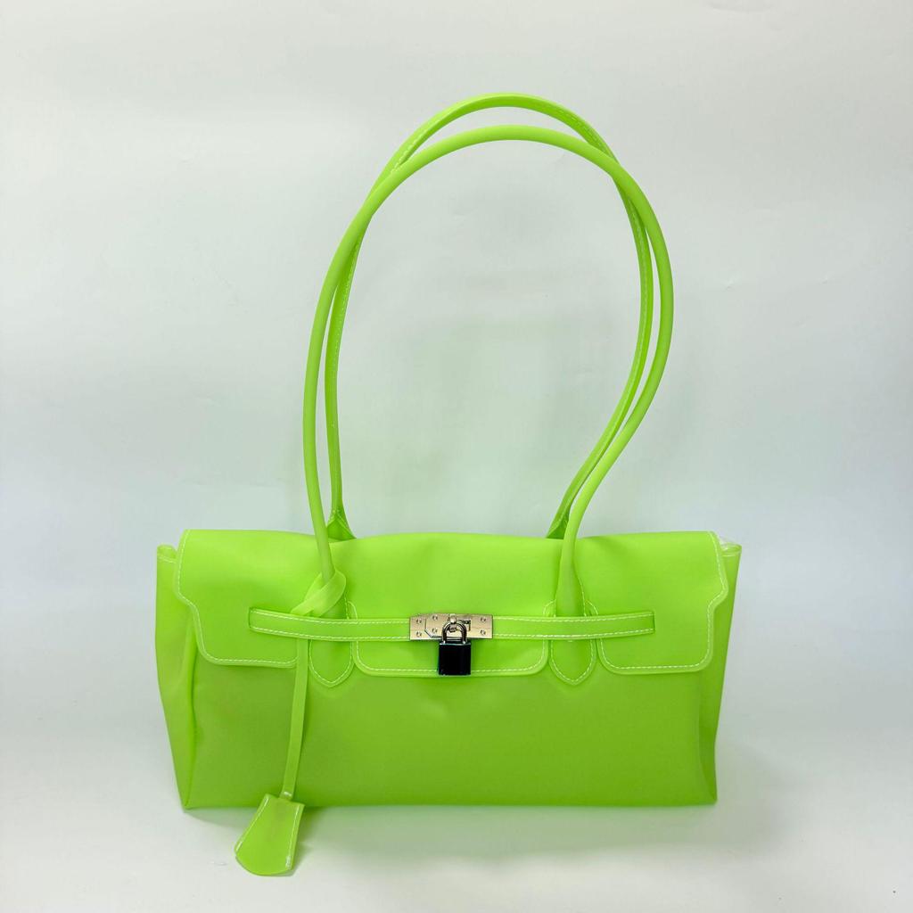 Borsa a spalla Jellyfirkin da donna 2026 Moda Impermeabile con Fibbia a Chiusura