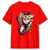 Anime Douma Upper T Shirts for Unisex Cotton Funny TShirts O Neck Tees Short Sleeve Clothing Printed