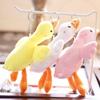 Ins Cute Cute Big White Goose Pendant Plush Toy Doll Big Goose School Bag Hanging Ornament Doll Keychain