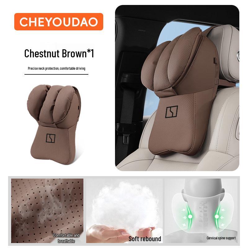 Zeekr 007GT/7X/9X Car Headrest & Lumbar Support Pillow for Neck Protection & Decoration