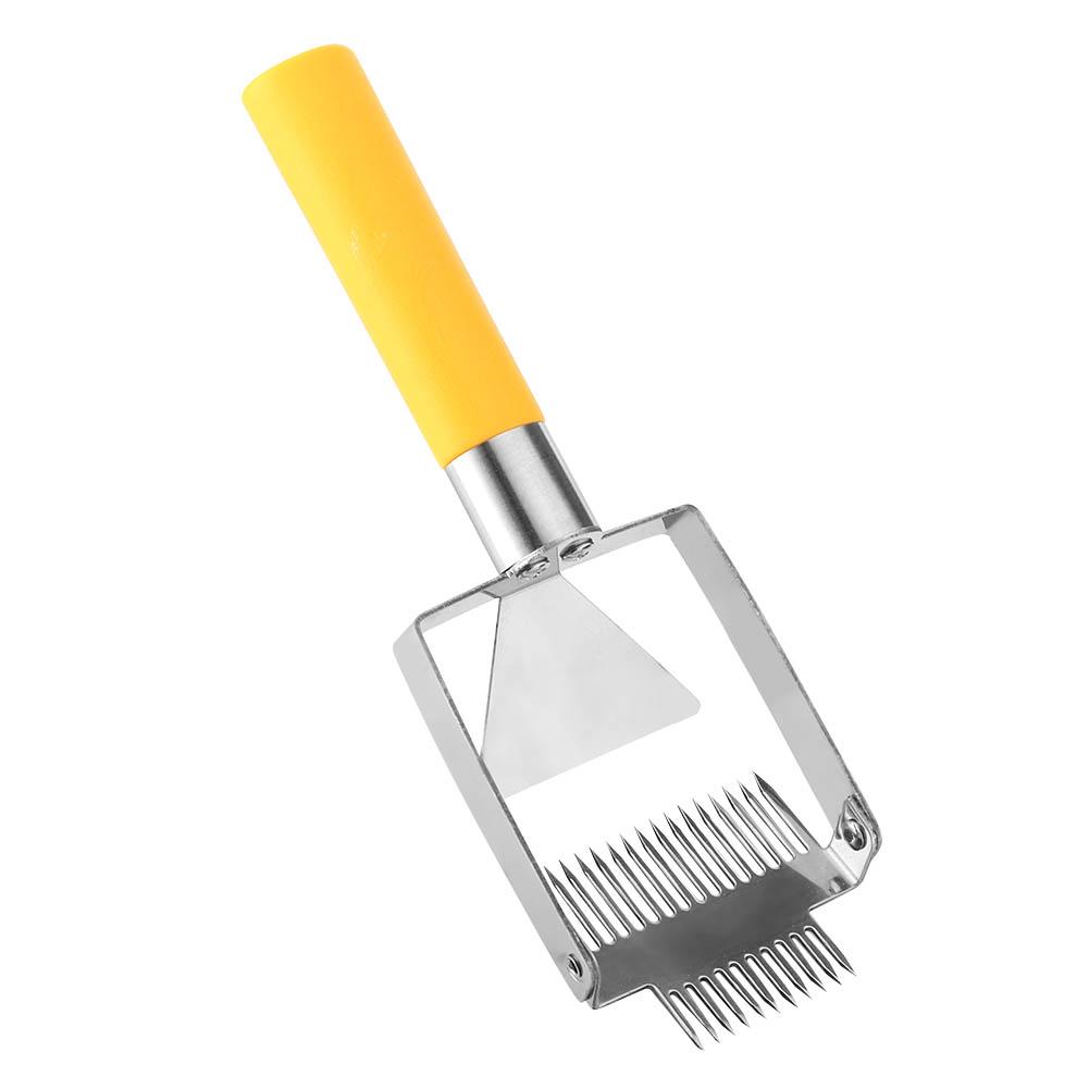 Stainless Steel Beehive Knife Scraper Beekeeping Uncapping Fork Tool Honey Equipment