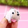 Bag Ornaments Key Accessories Wool Dog Bag Pendant Dog Doll Keyrings Keychains Dog Mascot Keychain