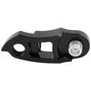 Bike Rear Derailleur Hanger Bicycle Aluminum Tail Hook Extension Extender Bike AccessoryBlack