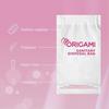 Origami Leakproof Sanitary Disposal Bags Pack of 5 (15 Bags Per Pack, Total 75 Bags) for Sanitary Pads, Baby Diapers, Panty Liner, Tampons, Condoms