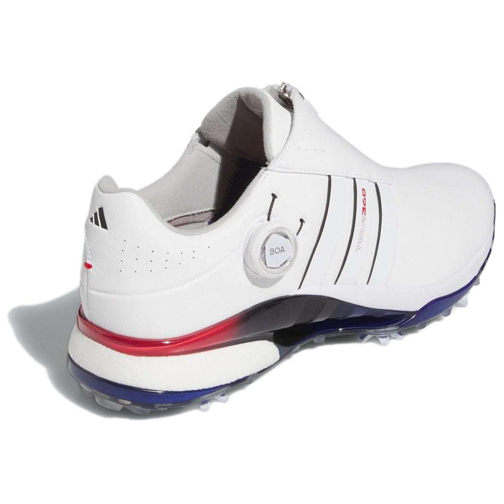 Adidas Tour360 4 Boa Wide Round Head Knob Slip Resistant Durable Low Top Basketball Shoes Men Sneaker White IE3369