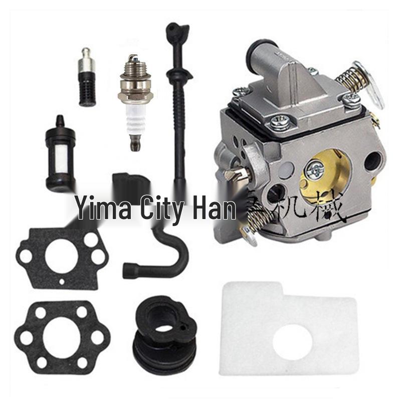 Carburetor, Fuel Line, Oil Filter, Paper Gasket, Chainsaw Accessories for MS180, MS170, MS017, MS018 Models