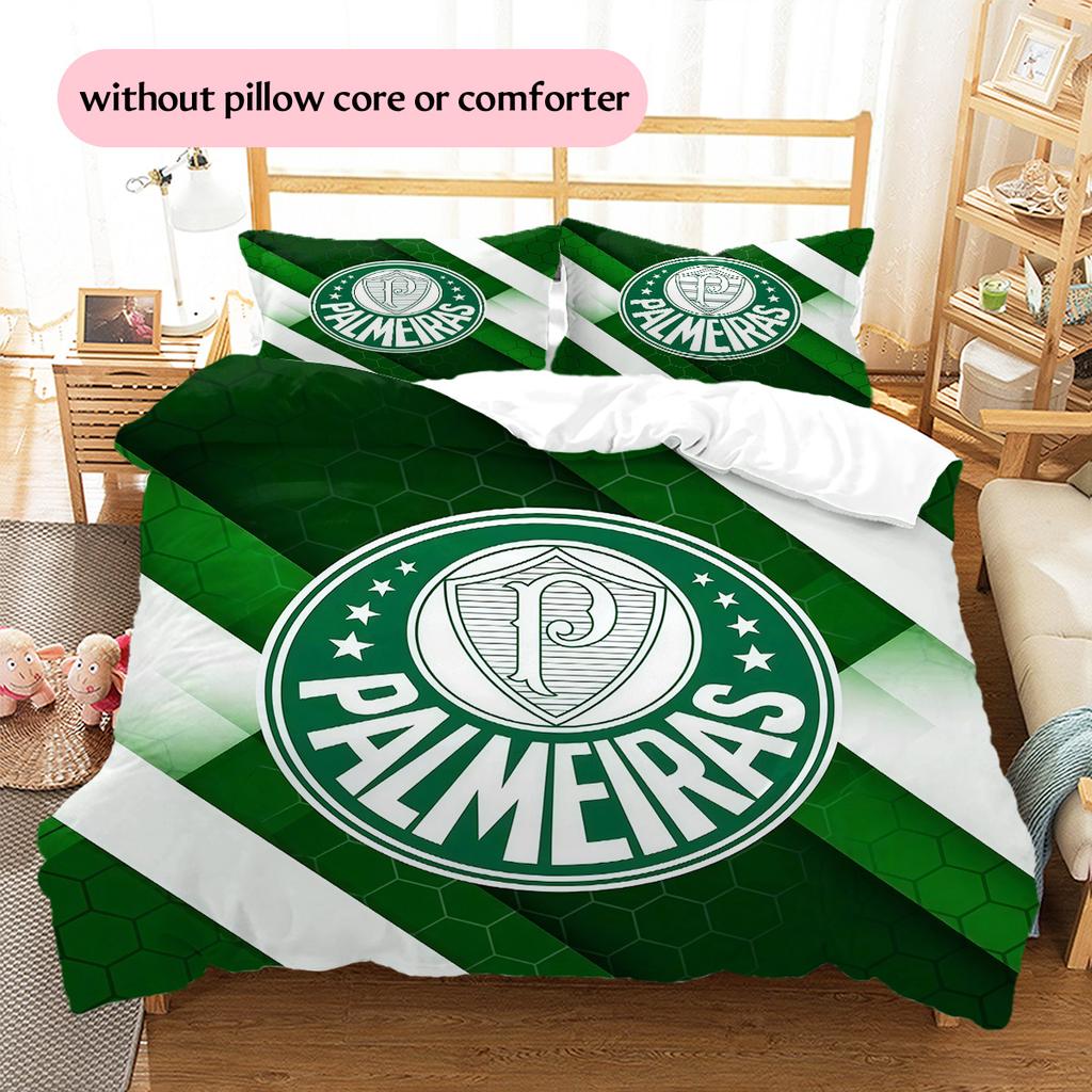SE Palmeiras3 Pattern Bedding Quilt Set Home Decoration Gift (1 * duvet cover + 2 * pillowcase without core)