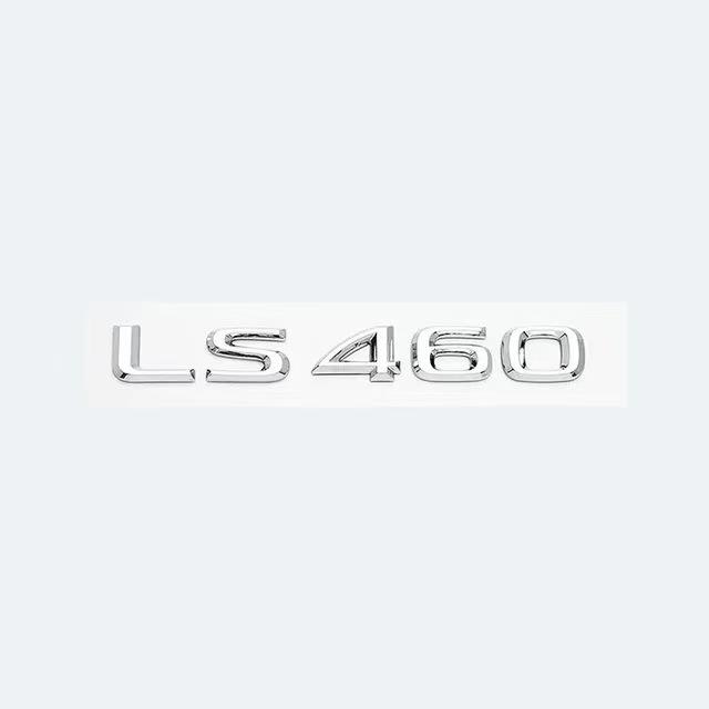 Vordere oder Seitliche oder Hintere Kofferraumplakette ABS-Aufkleber für Lexus F SPORT LS LS350 LS400 LS460 LS460L LS500 LS500h LS600hL Plakettenaufkleber