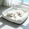 Removable Dog Sleeping Mat Waterproof Pet Kennel Pet Cushion Cat Sofa Bed  Indoor Use