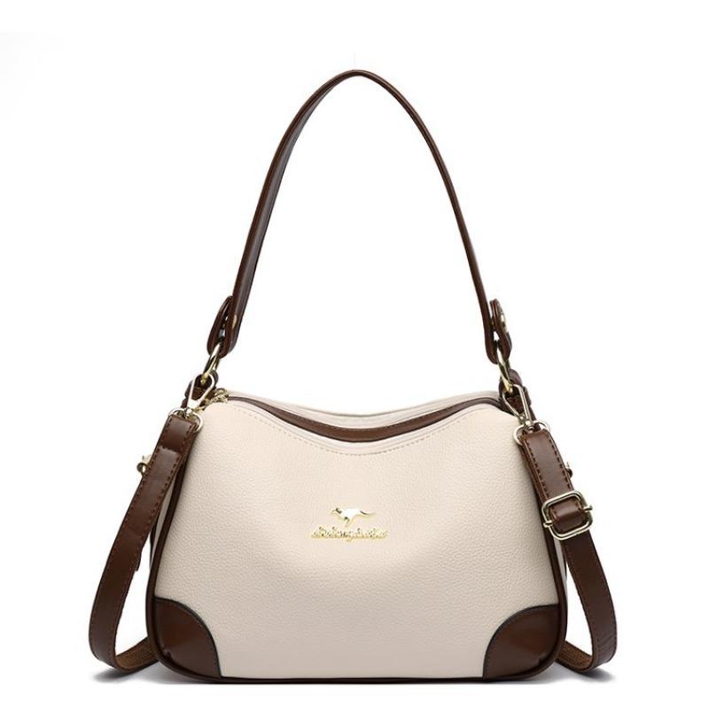 women's bag new handbag women's bag large capacity soft leather shoulder messenger bag versatile hand bag
