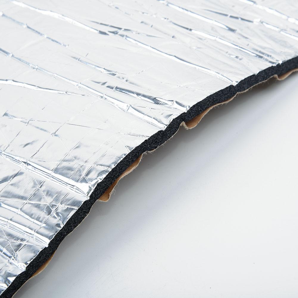 50x25cm 5/10mm Covoraș de amortizare a sunetului pentru mașină Covorașe de spumă de izolare fonică izolată termică Accesorii pentru firewall