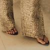 New Women's Slippers Toe Clip Thin Heels Pointed Toe Flannel Flip Flops Dress Leisure Fashion All-match Dots Zapatillas De Mujer