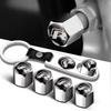For VW 1 Set Car Wheel Tire Valve Caps Cover Keychain For VW GTI Polo Golf 6 7 Passat Touran Bora Beetle Jetta Tiguan YPSH-C854