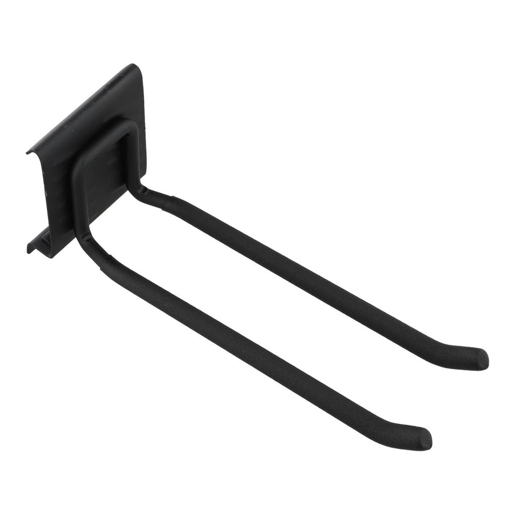 Robust Wall Mounted Organizer with Adjustable Hooks for Tool Storage