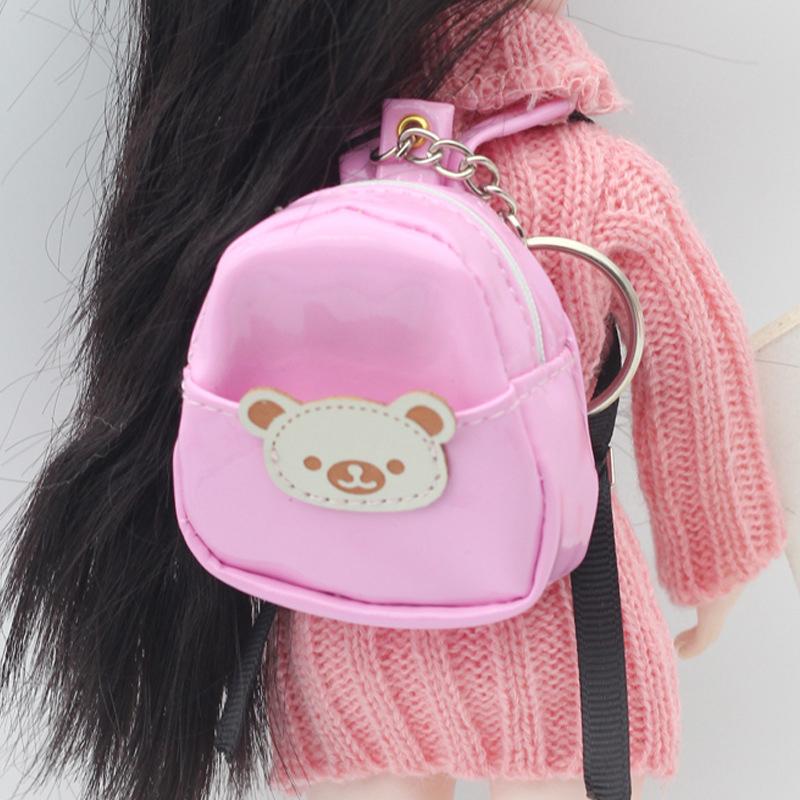 Bags Mini Doll Backpack Model Mini Schoolbag Ornament Mini Backpack Model For Home Doll Photography