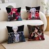 Game Neverness To Everness Cushion Cover Soft Plush Cushion Covers Fluffy Throw Pillow Cases For Sofa Bedroom Home Decor