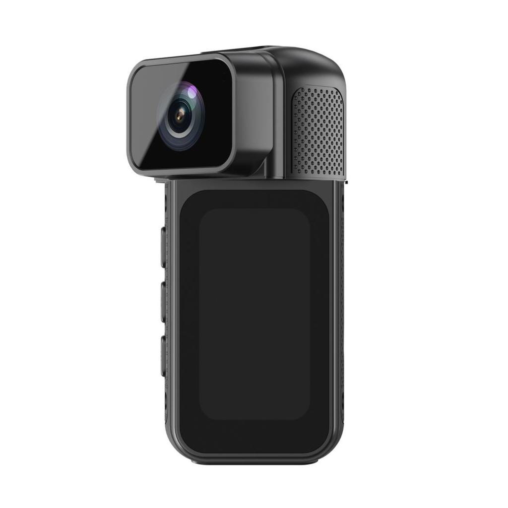 Neue S80 Großbildschirm Mini-Daumenkamera 1,47 Zoll IPS Freisprech-Tragbare Kamera 180° Dual-Objektiv 2.7K 1080P Langlebiger Akku Anti-Verlust Mp4 Mini-Kamera