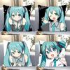 1Pc H-Hatsunes M-Miku Pillow Case Square Bedroom Sofa Leisure Comfort Cushion Car Living Room Home Decoration