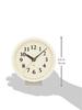 Lemnos m clock MK14-04 IV radio-controlled table clock, ivory