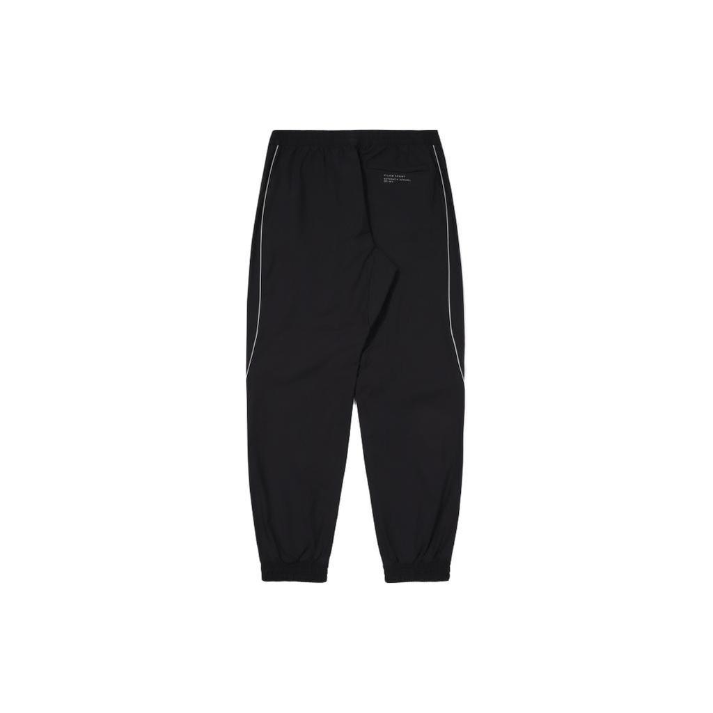 Fila Knitted Sweatpants Unisex Black Moderate Cuffed Pants FS2WPF2211M-BLK