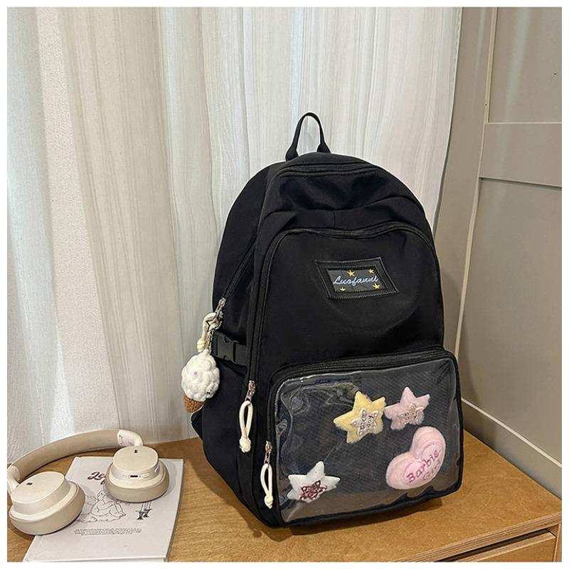School Bag New High-value College Style Fresh and Sweet Backpack Junior High School Students Lightweight Large-capacity Backpack