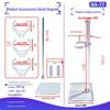 Adjustable BJD Doll Stand with Cotton Support