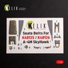 Reskit Skyhawk Frühes Modell Innenraum 3D Abziehbild Magisches Plastikmodell Abziehbild RSKK48126 1/48 A-4M (für Fabrik) (Flugzeug)