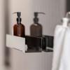 Scaffale Magnetico da Bagno in Acciaio Inossidabile Portascope da Parete Organizzatore per Accessori Doccia e Articoli da Toeletta