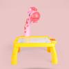 Multifunctional LED Projector Painting Board Painting Set Giraffe Painting Desk  Learning Tools