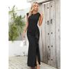 2026 Elegant European & American Women's Slim-Fit Slit Evening Gown