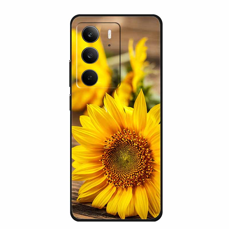 For Realme C75 Phone Case 6.72" Fashion Black Silicone Soft Coque For Realme C75 C75x V70s 14x Back Cover Case C 75 Protective