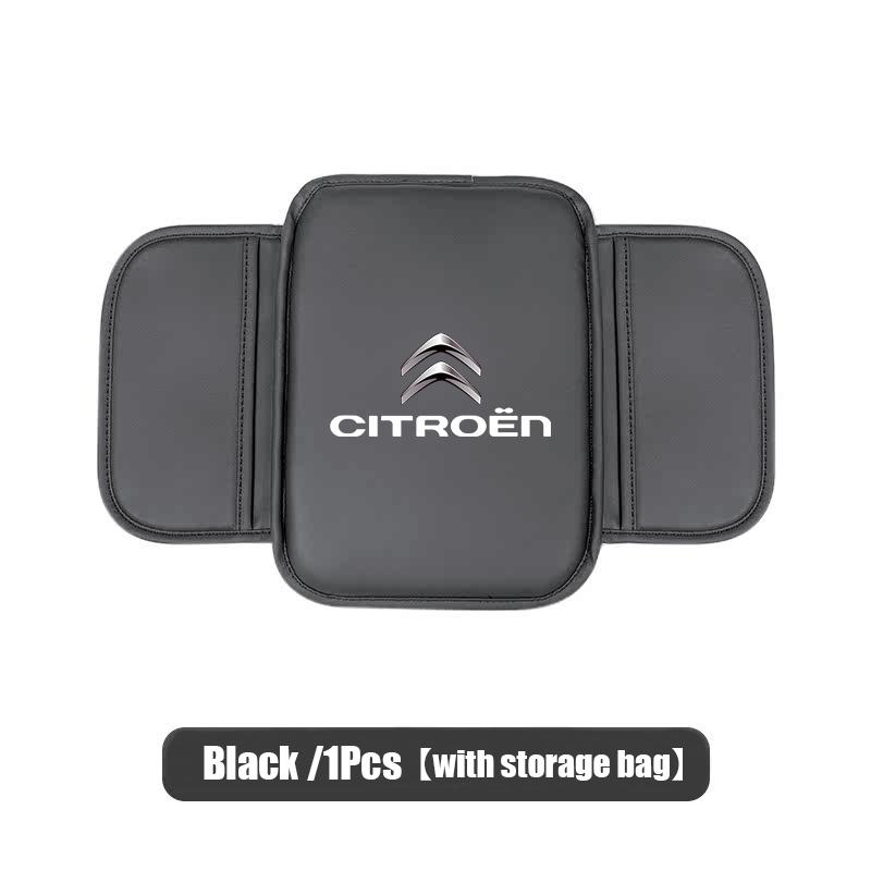 Car Interior Armrest Box Pad Leather Center Console Cushion For Citroen C5X e-C4 X e-C3 C4 C3 C5 Berlingo C-Elysee C-Crosser C1
