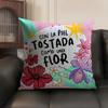 Aesthetic Art VVenezuela Cushion Cover Natural Linen Organic Fabric DoubleSided Printing Sofa Home Decor Gift Pillow Case