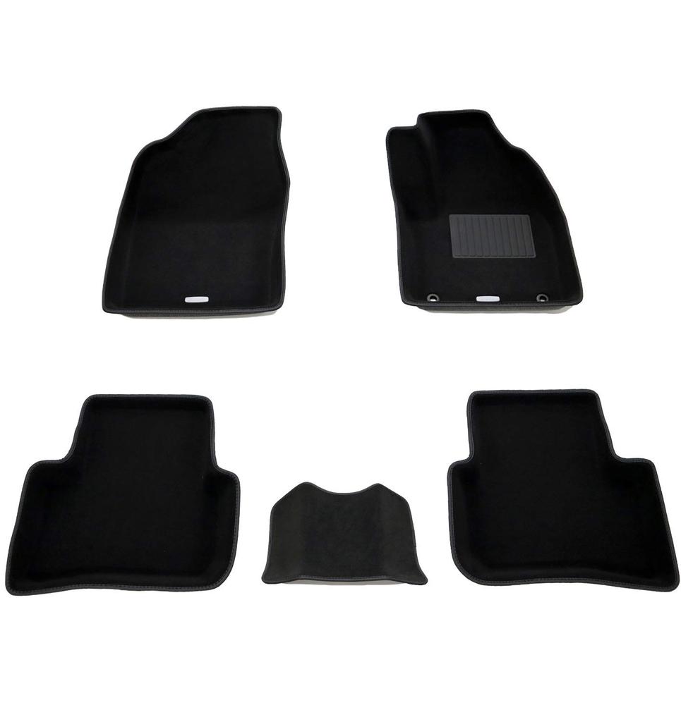 Clazzio Floor Mat 3D Type Set for 1 Gasoline Car 4WD H28 Standard Type Black C-HR (2016)/12~ ET-1181 [5CETB1181K]