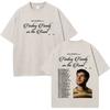 Singer Alex Warren 2026 Tour Print Tees Unisex Unisex Hiphop Tshirt Summer Cotton Loose Casual Vintage Washed Tshirts Streetwear