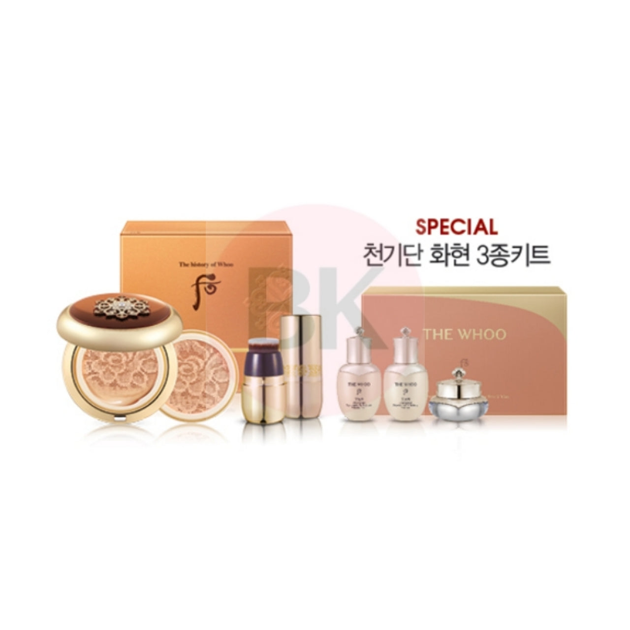 THE WHOO Cheongidan Essence Cushion no.21 Special set set