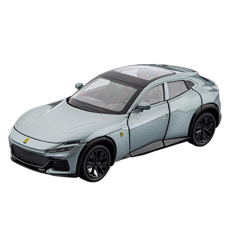 1/32 Volkswagen Purosangue SUV Legierungsmodell Auto Spielzeug Diecasts Metallguss Sound und Licht Auto Spielzeug für Kinder Fahrzeug