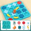 Kid Road Building  Maze Game 118 Challenge Logical Thinking Montessori Educational Puzzle Toy Builder Maze Racer Board Game Gift