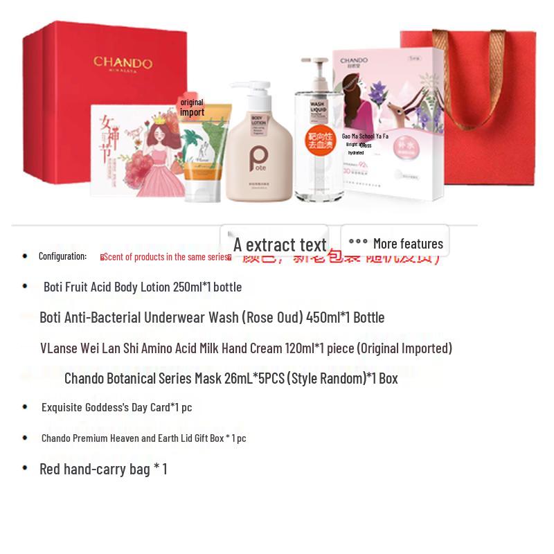 CHANDO Refreshing Skincare & Personal Care Gift Set