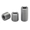 304 Stainless Steel Flat End Fine Thread Set Screw (Grub/Machine) M8*1, M10*1