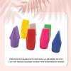 120 Pieces Color Random Universal Torch Head Pencil Erasers Erasing Too Replacement Pen Caps Stationery Accessories