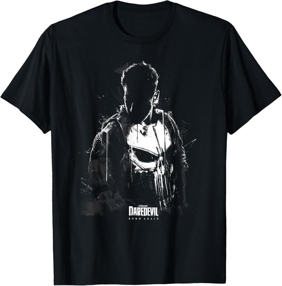 Marvel Daredevil Born Again The Punisher Silhouette T-Shirt Unisex T-Shirt M