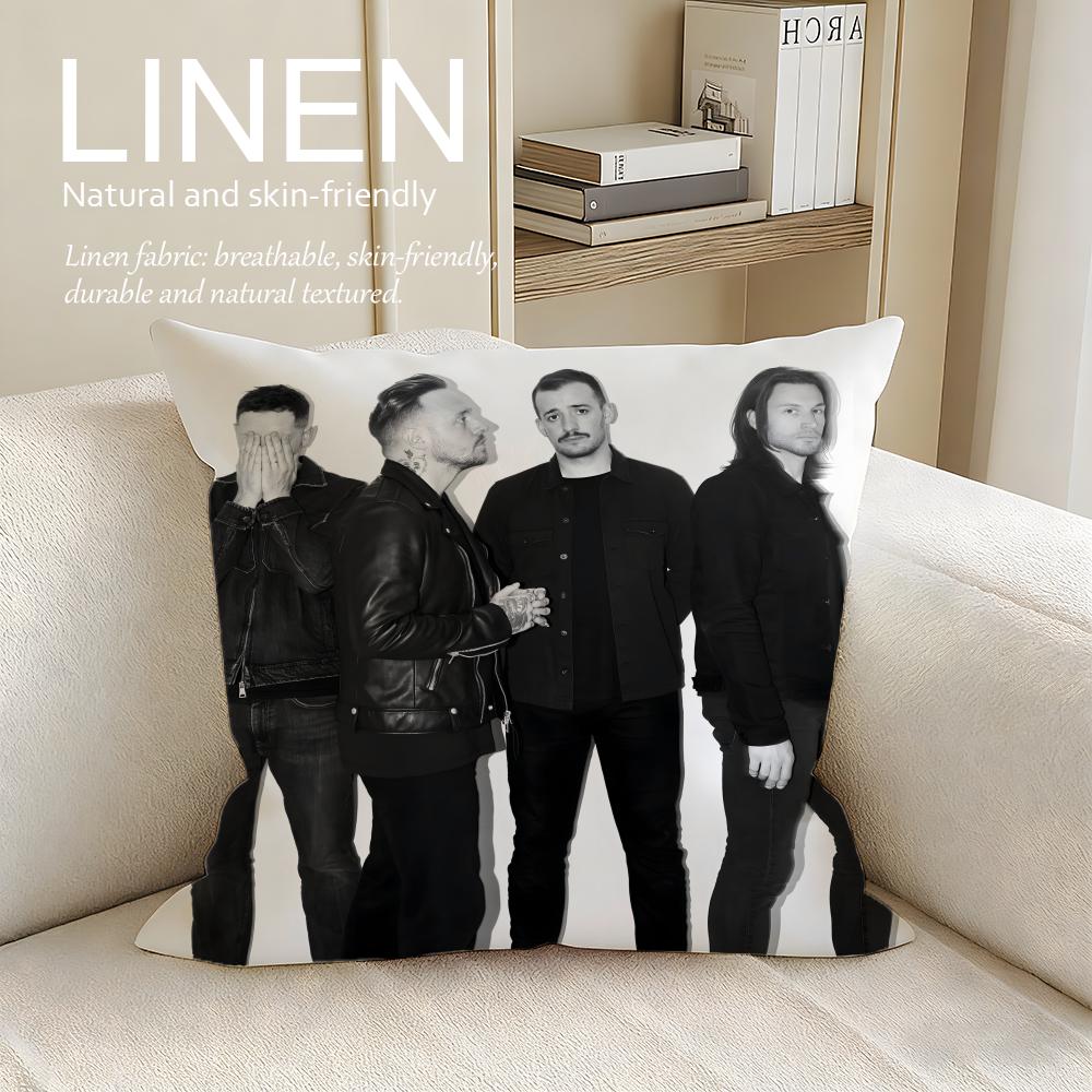 Music Architects Cushion Cover Pillowcase Set Pcs X X Breathable Washable Sofa Cushion Cover