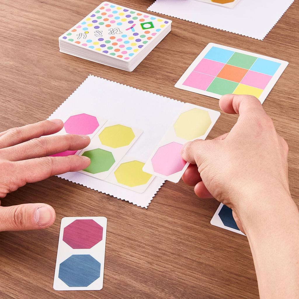 Kasane Iro GEO GAMES Geogames Card Game Board Game For Ages 5 and Up